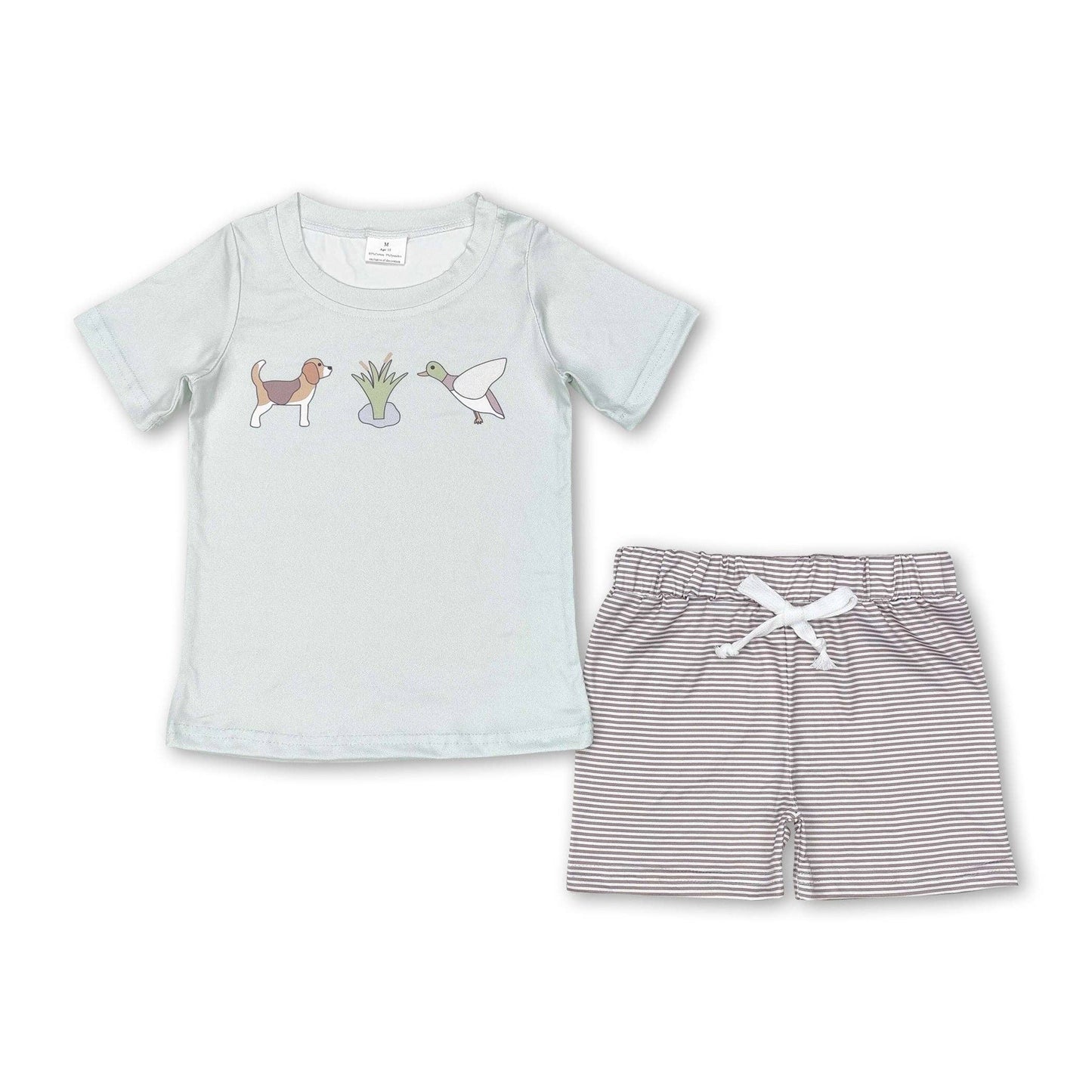 Dog Duck Shirt/Short Set