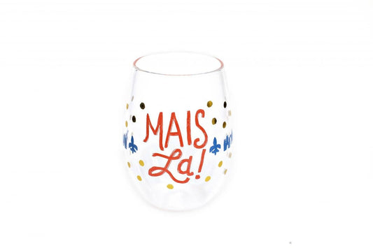 Mais La – Stemless Wine Glass