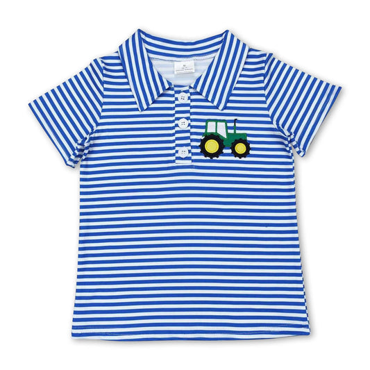 Striped Tractor Polo