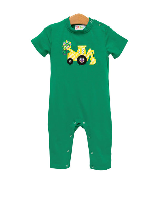 Mardi Gras Construction Romper