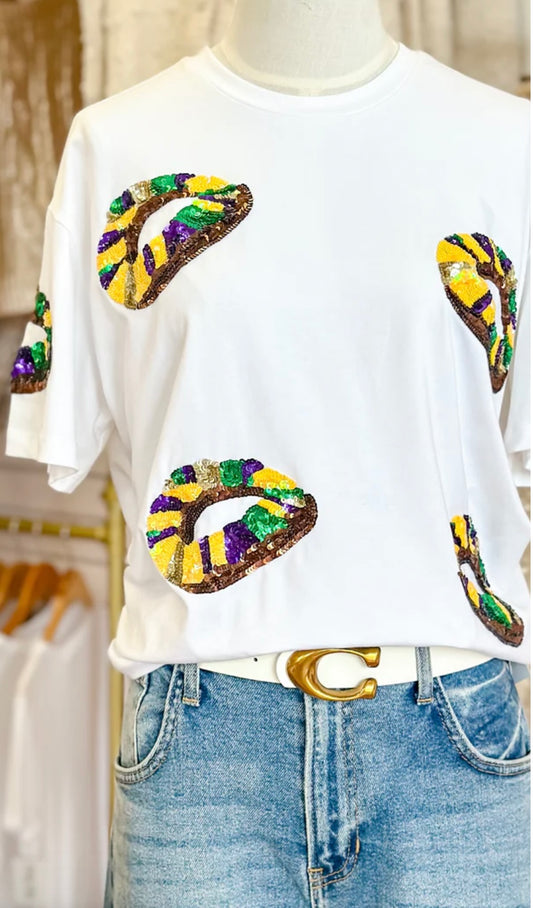 King cake tee