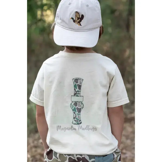 Camouflage Duck Call Kids T-Shirt - Southern Hunting