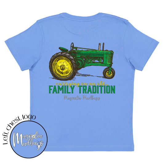 Farming Family Tradition Kids Tractor T-Shirt